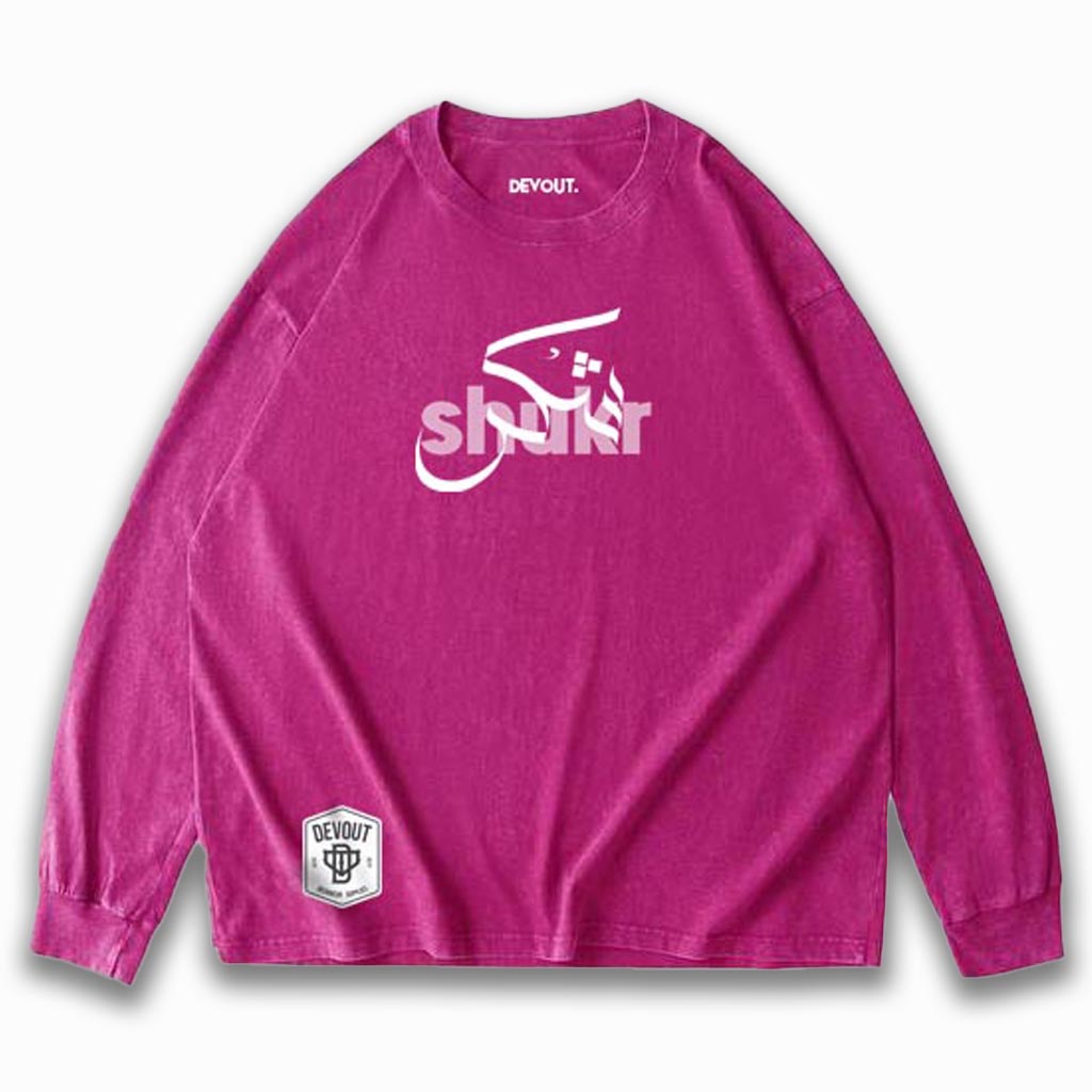 Shukr [long sleeve]