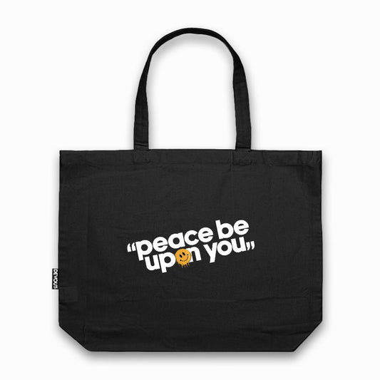 'Peace be Upon You' Tote Bag