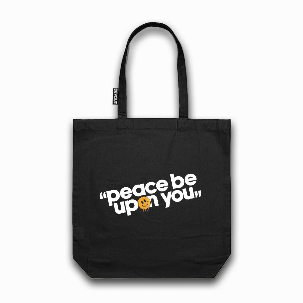 'Peace be Upon You' Tote Bag