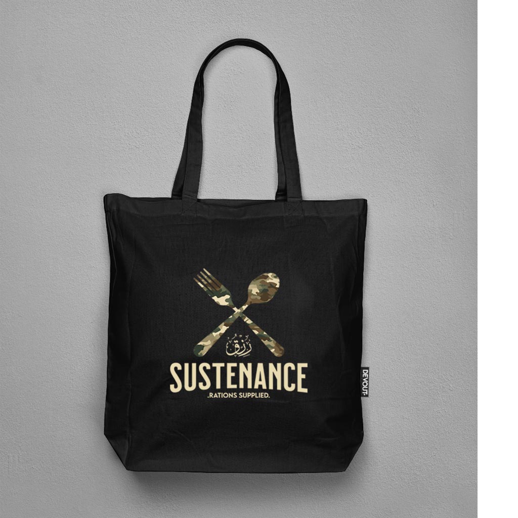 Sustenance tote bag